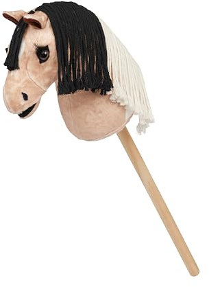 LeMieux Hobby Horse Mini - Shorter Detachable Stick Toy Pony Accessories Fit - Feature Our Most-Loved Characters - Ages 3+ - Toby