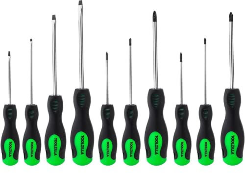 TOOLZILLA Juego de Destornilladores - 10 piezas - Magnético