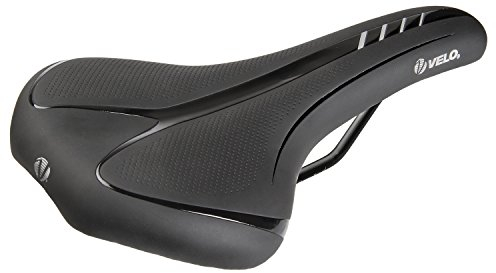 Velo Fahrradsattel VELO - FIT Athlete BC, schwarz, XL, 12505231