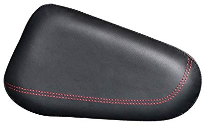 MiOYOOW Coussin Genoux de Voiture, Genouillère Voiture en Cuir PU Accessoires Souple Côté Conducteur pour Soulager Douleur au Genou