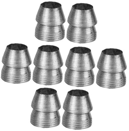 IWOWHERO Lot de 8 Cales de en métal renforcées pour Manche de Marteau pièce de Rechange pour Manche Rond de sécurité Accessoire d'installation de Marteau Conique pour la Construction