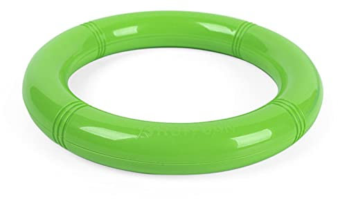Anelli per il fitness, 1 paio = 2 pezzi da 19,5 cm in plastica for esercizi mattutini, for bambini dell'asilo.(Grün)