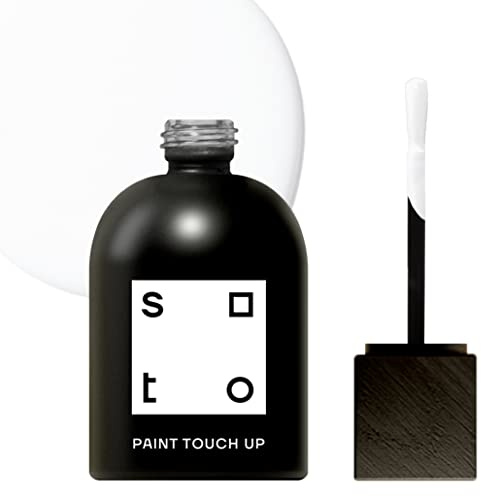soto White Paint Touch Up, Appliance + Porcelain, High-Gloss Finish (No. 04 White Haze) - 1.5 Ounces/45 Milliliters of Enamel + Bathtub Repair for Tub, Tile, Appliances, Interior/Exterior