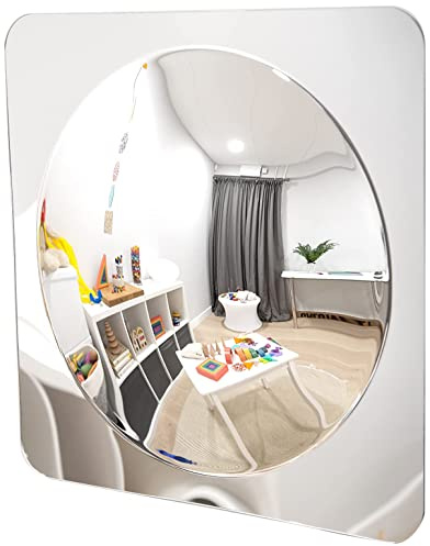 TickiT 72404 Large Single Dome Acrylic Mirror Panel, 490 mm Size