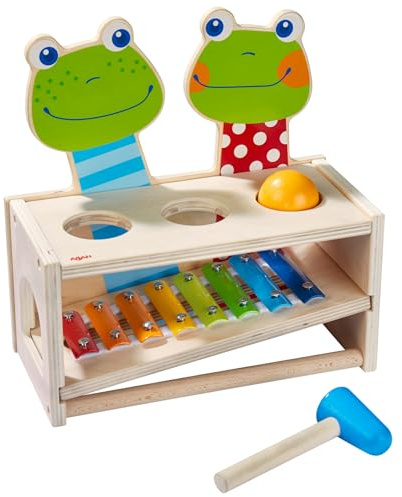 Klang-Klopfbank Froschkonzert