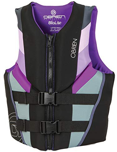 O'Brien Women's Focus Neoprene Life Jacket, Purple, X-Large