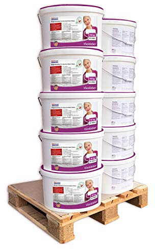 PRO[f]home® - Klar lim 300-13-10 dispersionslim för TNT målningsbar fiberduk och glasfiber 160 kg för 1050 m2 Profhome