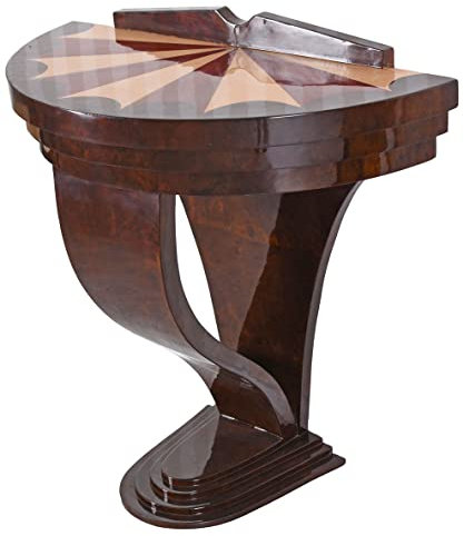 Art Deco Tischkonsole Antik Flurtisch Wandtisch 20er Jahre Konsolentisch Intarsien cat038 Palazzo Exklusiv