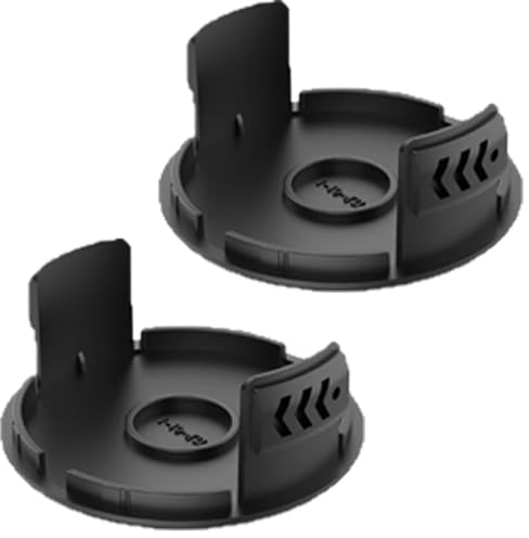 2 Stück Spulenabdeckung Kompatibel mit Parkside LIDL Akku-Elektro-Rasentrimmer PRT 550 A1A2 A3 PRTA 20-Li B2 C3,Ersatz-Spulenkappe