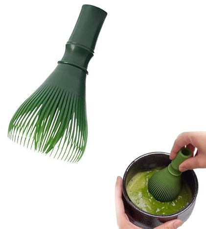 Yeenano Frusta Matcha,Frustino di Resina per il tè Matcha,Matcha Whisk Set,per la PreparazioneTradizionale del tè Matcha Matcha Frusta,Chasen Matcha per Strumento Tradizionale Fatto Mano