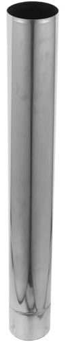 Hemobllo Tuyau D’Évacuation en Acier Inoxydable 60X50 CM Conduit de Cheminée Droit Ø6 CM pour Poêles à Bois de Camping Système Stable et Compatible pour Tentes et Poêles Extérieurs