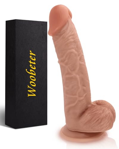 Woobeter 7 Inch Realistic Dildo Sex Toys for Men Women, Silicone Dildos | Adult Toys with Powerful Suction Cup for Hands-Free Play, Female G Spot Penis Anal Dildo Adult Sex Toyscouples for Men Women