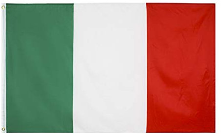 BESPORTBLE Bandiere Italia Gioco Sport Fan Tifo Bandiera Giochi Sport Italia Parata Bandiera Paese Decorazione Evento -90X150cm (Verde)