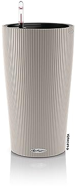 LECHUZA CYLINDRE Color 23 sandbraun 13948, Brun Sablé