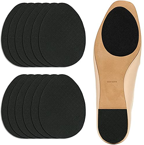 Crazy Bean 6 Pares Pegatinas Antideslizantes para Zapatos Almohadilla Antideslizante de Zapato con Tacón Protector de Suela Reducción del Desgaste