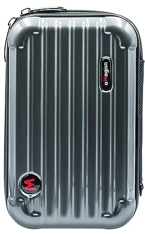 HUYUAWA Camera Travel Carrying Case (Gray) Compatible for Insta360 GO3 Protect Housing Case Hard Shell Waterproof Storage Bag for Insta 360 GO 3 Action Camera Accessories