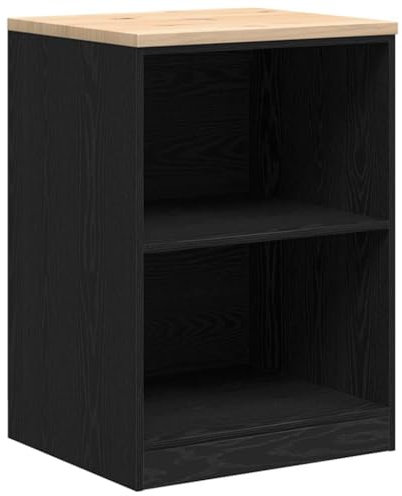 vidaXL Armario de Almacenamiento para Garaje Negro 60x51x85 cm, Armario, Armario de Herramientas, Armario Base, Armario de Garaje