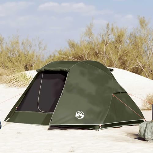 Genérico Tienda de Pesca 3 Personas Impermeable Verde Oliva,Deportes,Actividades al Aire Libre,Camping y Senderismo,Tiendas de campaña-4100655