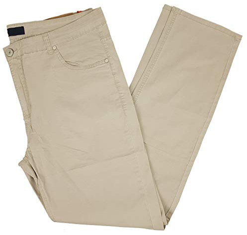 Mastino Pantalone Uomo Estivo 5 Tasche Regular Fit Gamba Dritta Elasticizzato Vita Alta Colorato (IT, Numero, 54, Regular, Regular, Beige)