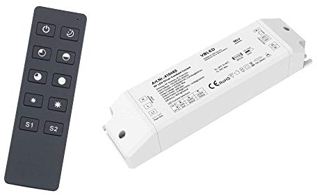 Inatus RF LED Trafo Konstantstrom 350mA / 700mA / 10-54 V DC inkl. RF Fernbedienung 1-Kanal 2.4G
