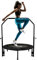 FFitness Elastisches Trampolin Ø 102 cm 40 Zoll Jumping Fitness Trampolin klappbar höhenverstellbar für Erwachsene und Kinder