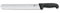 Victorinox Fibrox, Coltello Prosciutto con Lama Alveolata, Coltello da Cucina Affilato per Carne e Prosciutto, 30 cm, Lama Dritta, Acciaio Inossidabile, Nero