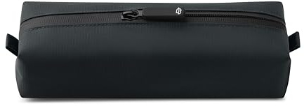 Comfyable Kleine Kulturtasche, dunkelgrau, S, weich