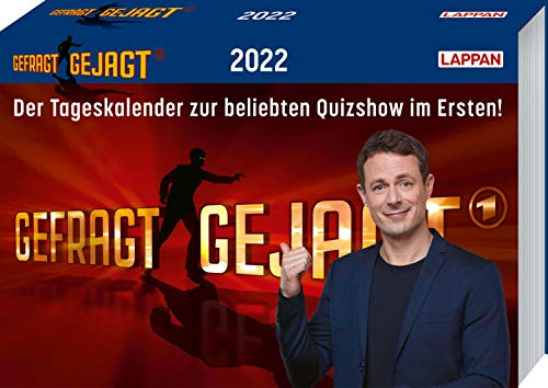 Gefragt Gejagt – Tagesabreißkalender 2022: Der offizielle Kalender zur beliebten Quizshow im Ersten | Trainiere dein Allgemeinwissen jeden Tag! Quizgott oder Besserwisser?