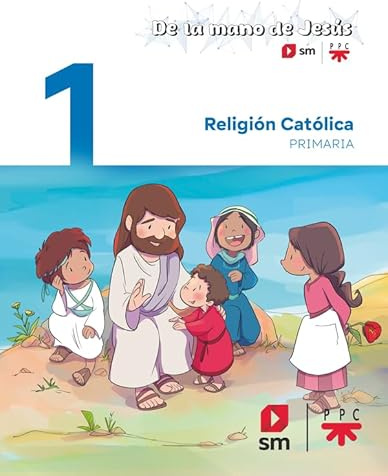 Religión católica. 1 Primaria. De la mano de Jesús (DE LA MANO DE JESUS (MATICES))