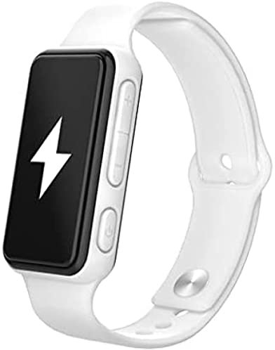 Elektrisk Chockklocka, Vibrationsklocka, Smart Armband, Vit Blodkammare/påminnelselarmklocka Under Student/stum Självdisciplin Efter Sömn, Tyst Anti-vibrations Smart Armband,Vit,Constructive23