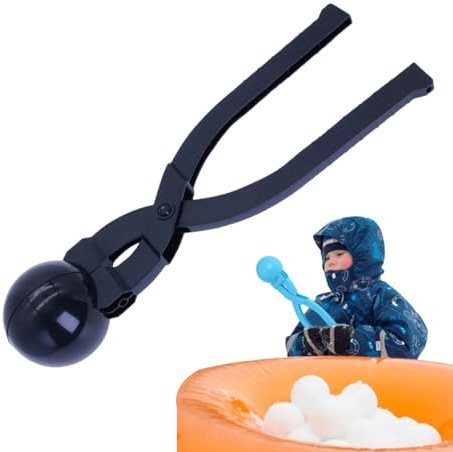 Generisch Schneeball Former Groß, Schneeballzange Rund, 34x7,5cm Schneeball Maker Clip, Für Kinder, Outdoor, Winter, Für Sand, Dünen, Boden, PP