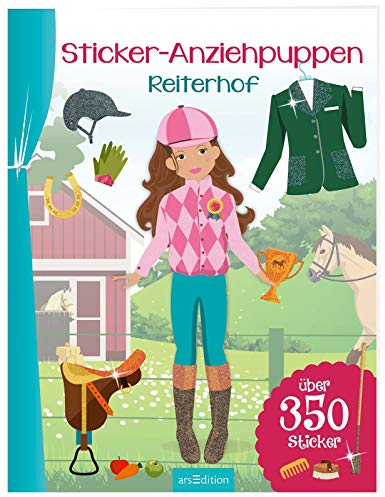 Sticker-Anziehpuppen – Reiterhof: Über 350 Sticker | Coole Styles für Modefans ab 5 Jahren