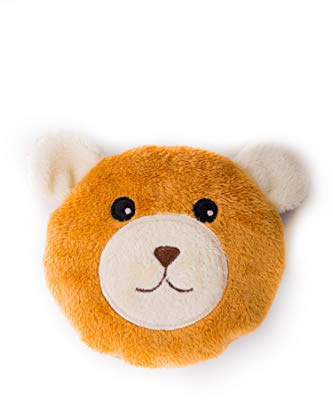Habibi Premium MIDI Deluxe – Cuscino termico/peluche per neonati e bambini – 1949 Mini cuscino a forma di orso, imbottitura rimovibile per il riscaldamento nel microonde, adatto anche per adulti