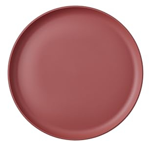 Mepal - Assiette plate Silueta - Lavable au lave-vaisselle et résistant au micro-ondes - Assiettes en plastique - Assiettes plates - Vaisselle - 26 cm - Vivid mauve