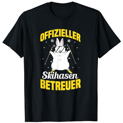 Offizieller Skihasenbetreuer Ski Skifahren Skisport T-Shirt