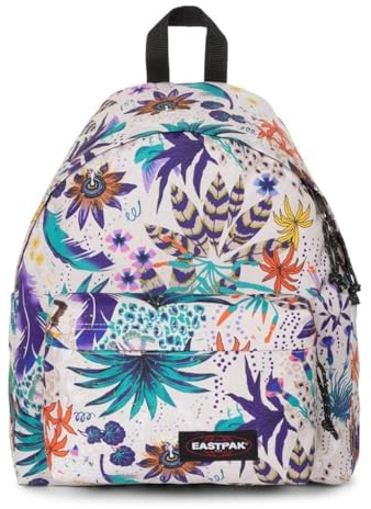 Eastpak Sac à dos modèle Day Pak'r Couleur JUNGLE LIGHT avec fermeture éclair supplémentaire et porte ordinateur portable 13.3, Jungle Light, M