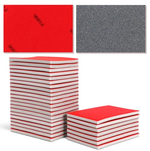 28Pcs Sanding Sponge, 120-4000 Grit Sanding Blocks for Wood Metal Furniture