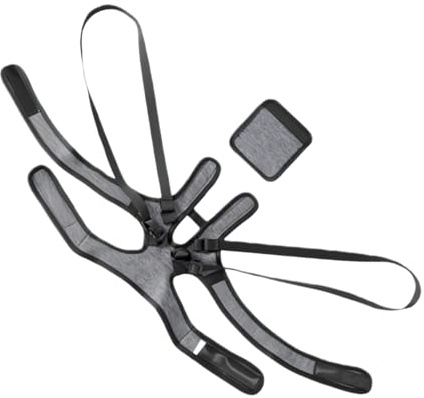 Grundläggande hundgrimma selar, elastisk snabbfrigörande bärshjälp, dyktygmaterial, hundlyftsele, stödsele för ryggben, bekvämt husdjurshjälp, för inomhuspromenader veterinär besök bil badåterhämtning
