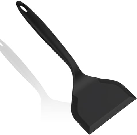 OSDUE Spatole in Silicone,antiaderente Tamagoyaki,Spatola Flessibile in Silicone,resistenti al calore,spatola da cucina con ampia superficie,Pancake Spatolas,per cuocere, cucinare, capovolgere