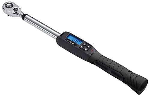 Durofix RM607-4 1/2 Digital Torque Wrench (20-200 Nm) with Buzzer, Vibration & Flash Notification | Includes Protective Case & ISO 6789 Standard Calibration Certificate