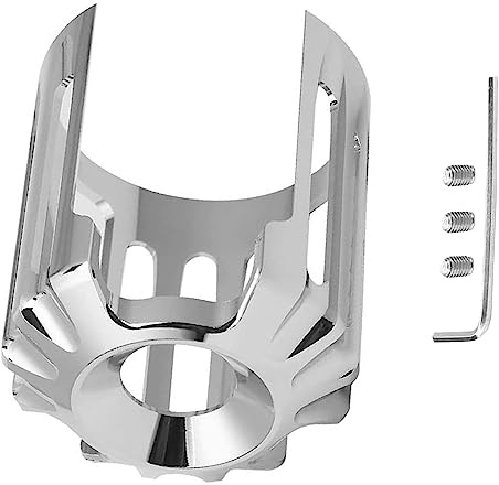 MASO 1 couvercle de filtre à huile pour moto, compatible avec Harley-Davidson tous les modèle, chromé