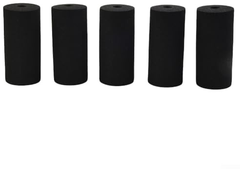 Rodillos de repuesto de esponja de 75 mm y 150 mm para aplicador de pegamento, pack de 5 unidades, excepcional (150 mm)