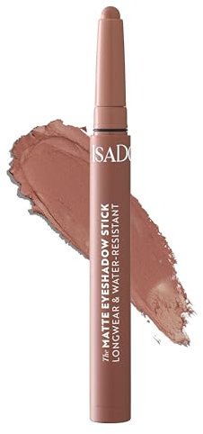 IsaDora Lidschatten Stift - All-in-One Augen Make-Up Pen als Lidschattenstift oder Eyeliner - Wasserfester Eyeshadow Stick - Vegan - Alternative zur Creme Lidschatten Palette - 61 Apricot Blush