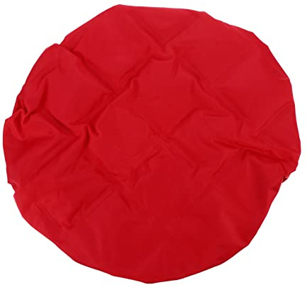 OATIPHO Gorro Térmico Tejido Cómodo de Gel Rojo para Acondicionamiento Profundo Función de Refrigeración y para Cuidado del Cabello en Casa