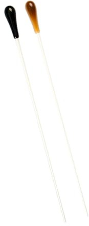 Hemobllo 2 pièces Bâton de Chef Orchestre Résine Léger pour Concerts et Performances et Confortable à Tenir Accessoire Pratique pour Musiciens