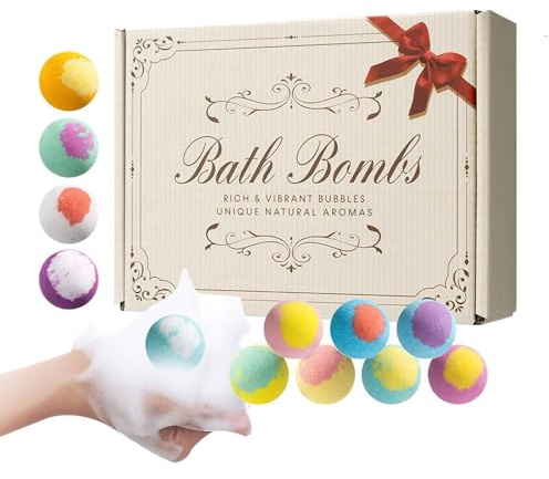 Duschtvål Organiska Färgskiftande Spa-tillbehör | 12-pack doftande duschbomber För vuxna, kvinna, , hotell, badkar, resor, spa