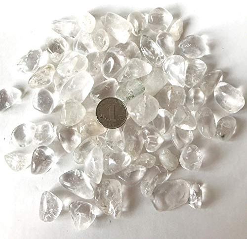 100g naturale bianco cristallo quarzo rotto piccola ghiaia pietra quarzo trasparente acquario vaso di fiori giardino curativo ornamento domestico-100 g 15-30 mm_Cina