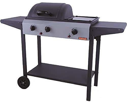 Sandrigarden Barbecue a gas America, Grigio