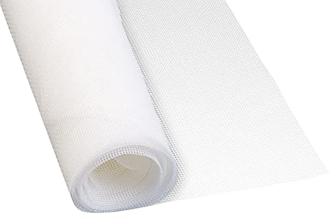 infactory Insektennetz: Insektenschutzgitter aus UV-beständigem Fiberglas, 100 x 250 cm, weiß (Fliegengitter für Fenster-Rahmen, Fliegengitter Fiberglas Meterware, Motten)