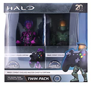 Exquisite Gaming Halo 20th Anniversary Figur Cable Guy Master Chief & Cortana 20 cm, 2 Stück